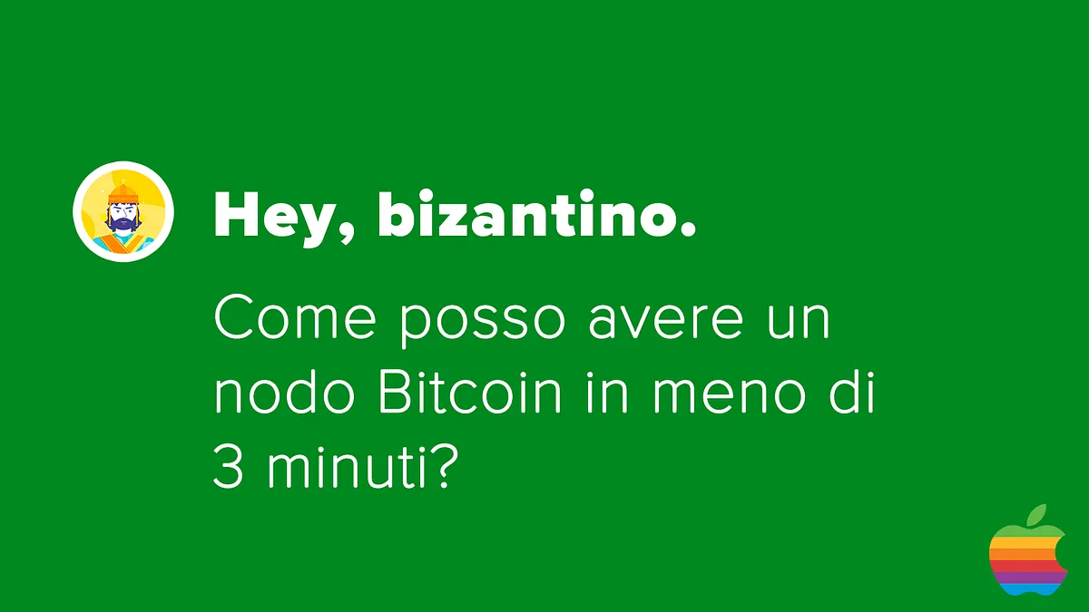 Come si utilizza un nodo Bitcoin?