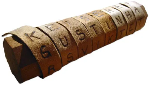 Scitala utilizzata nell’antica Grecia