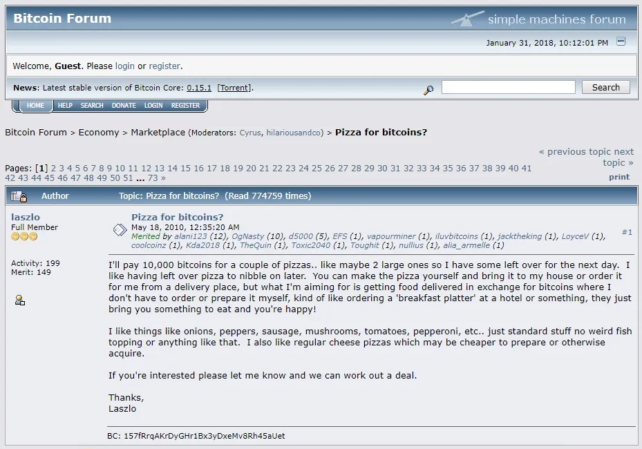 Post originale di Laszlo