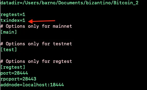 Configurazione nodo 2